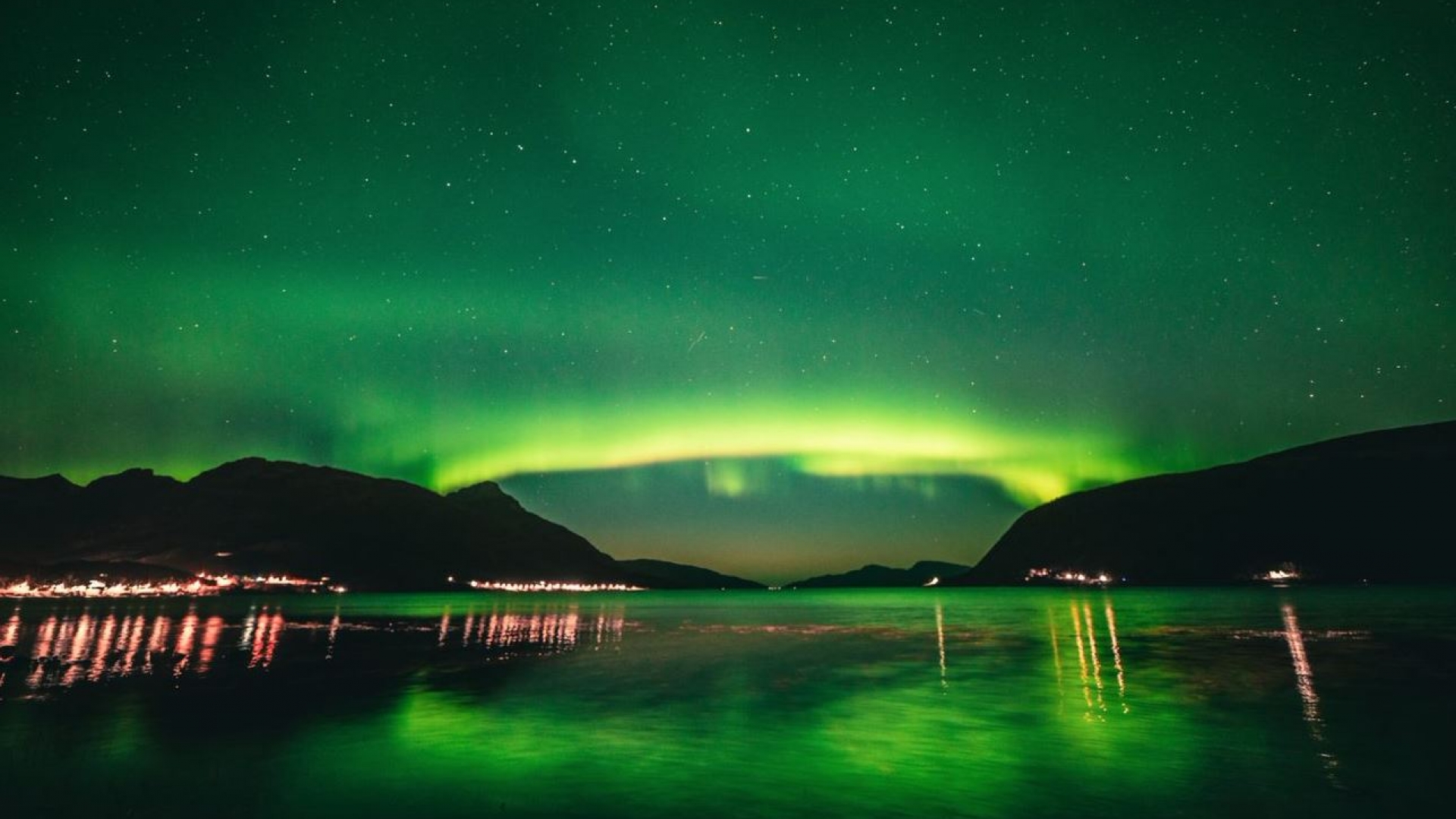 Northern lights in the Tromsø Region