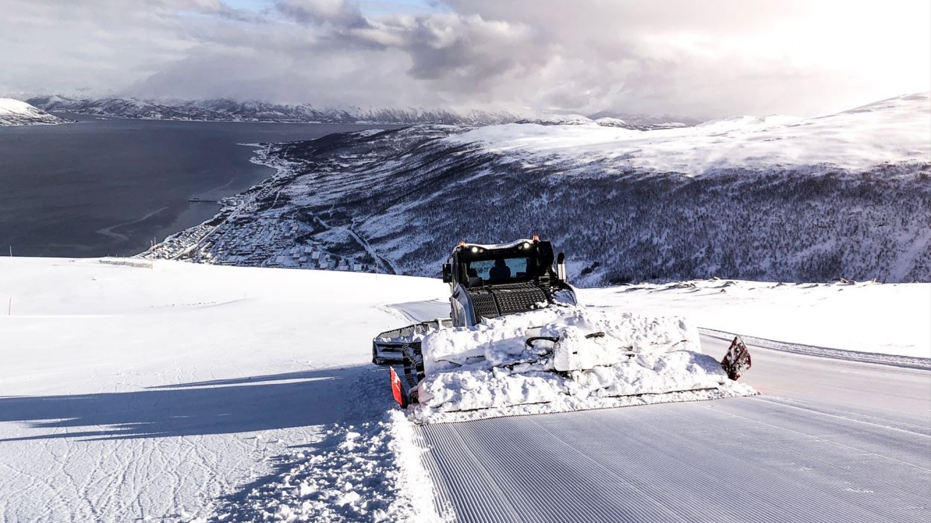 Tromsø alpinpark winter slope