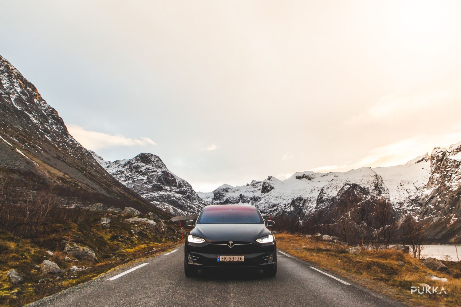 Private Tesla x Fjord Sightseeing