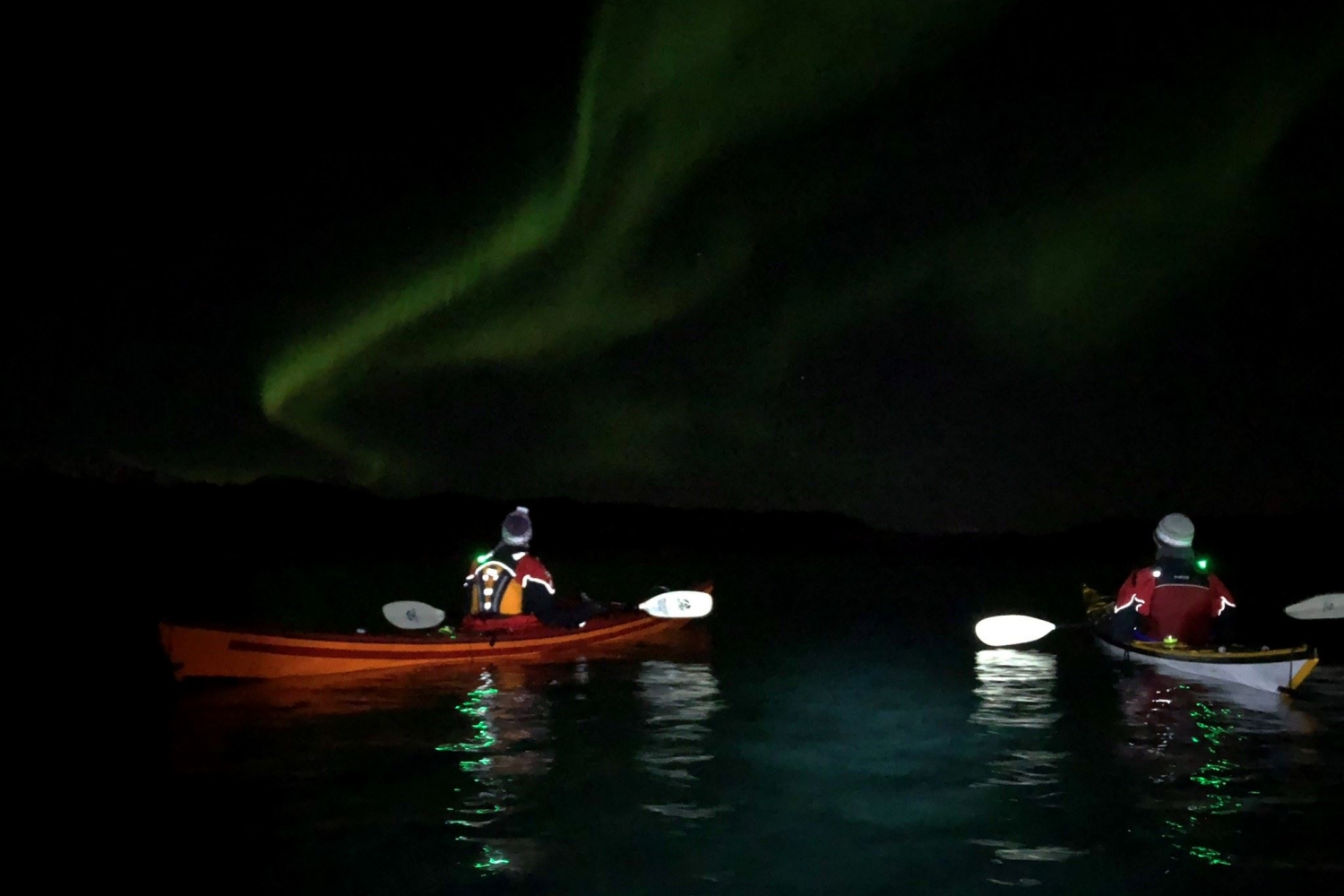 Privat Tre dagers Arctic Camp med padling, ski og truger - alt inkludert