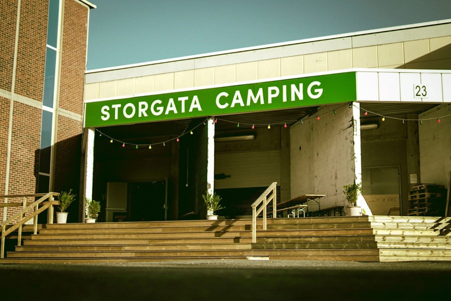 Storgata Camping fasade